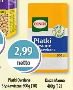 DUO-TES Płatki Owsiane Błyskawiczne Cenos oferta