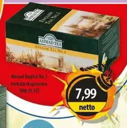 DUO-TES Ahmad English No.1 herbata ekspresowa Levant foods oferta