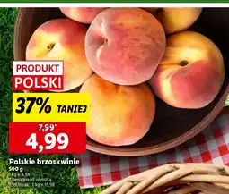 Lidl Brzoskwinie polskie 1 opak. Lidl oferta