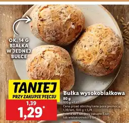 Lidl Bułka wysokobiałkowa Lidl oferta
