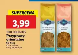 Lidl Przyprawy orientalne, różne rodzaje 1001 Delights oferta