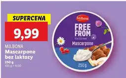 Lidl Ser mascarpone bez laktozy MILBON oferta