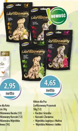 DUO-TES Hilton dla Psa Liofilizowany Przysmak Zoo factory oferta