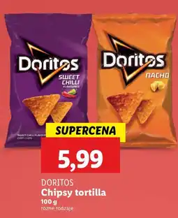 Lidl Chipsy tortilla Doritos oferta