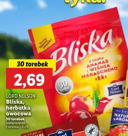 Lidl Herbata owocowa Bliska Lord Nelson oferta