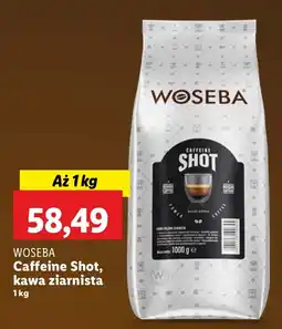 Lidl Kawa ziarnista Woseba Caffeine Shot 1 kg oferta