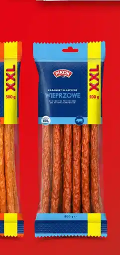 Lidl KABANOSY KLASYCZNE XXL WIEPRZOWE oferta