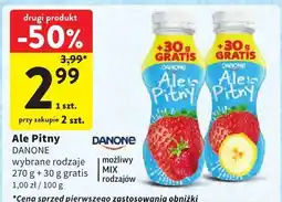 Intermarche Jogurt Ale Pitny DANONE oferta