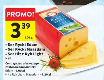 Intermarche Ser Hit z Ryk Light RYKI oferta