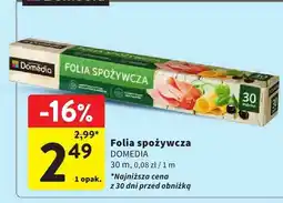 Intermarche Folia spożywcza Domedia oferta