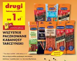 Biedronka Kabanosy paczkowane: drugi produkt za 1 zł, wszystkie rodzaje Tarczyński oferta