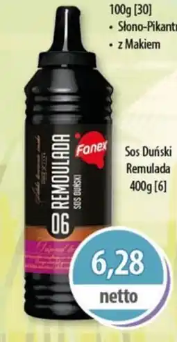 DUO-TES Sos Duński Remulada Fanex oferta