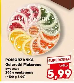 Kaufland Galaretki Makarena owocowe Pomorzanka oferta