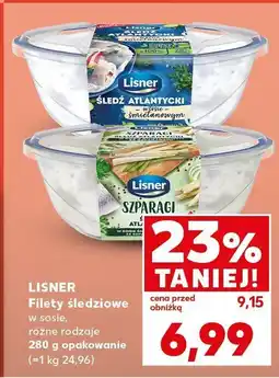 Kaufland Filety śledziowe w sosie Lisner oferta