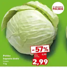 Kaufland Kapusta biała polska oferta
