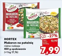 Kaufland Makaron na patelnię różne rodzaje Hortex oferta