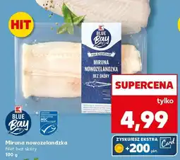 Kaufland Miruna nowozelandzka filet bez skóry Blue Bay oferta