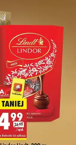 Biedronka Praliny Lindor milk Lindt oferta