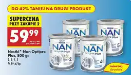 Biedronka Mleko modyfikowane Nestle Nan Optipro Plus 2, 3, 4, 5 oferta