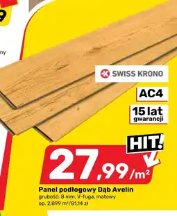 Bricomarche Panel podłogowy Swiss Krono oferta