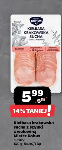 Netto Kiełbasa Mistrz Rohus oferta