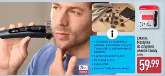 ALDI Maszynka do strzyżenia Carrera oferta