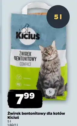 Netto Żwirek bentonitowy Kiciuś oferta