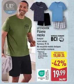 ALDI Piżama męska Up2Fashion oferta