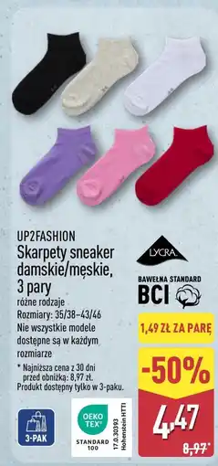 ALDI Skarpety Up2Fashion oferta