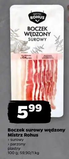 Netto Boczek surowy Mistrz Rohus oferta