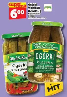 Topaz Ogórki WaldiBen oferta