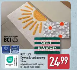 ALDI Dywanik łazienkowy Novitesse oferta