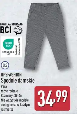 ALDI Spodnie damskie Up2Fashion oferta