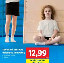 Lidl Spodenki dziecięce OnLine oferta