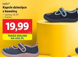Lidl Kapcie Lupilu oferta