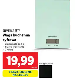 Lidl Waga kuchenna SilverCrest oferta
