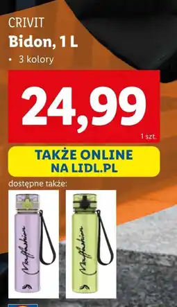 Lidl Bidon Crivit oferta