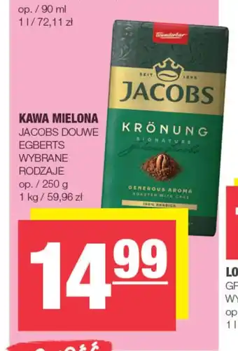 EuroSPAR Kawa mielona Jacobs oferta