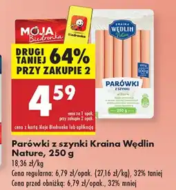 Biedronka Parówki Kraina Wędlin oferta