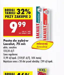 Biedronka Pasta do zębów Lacalut oferta