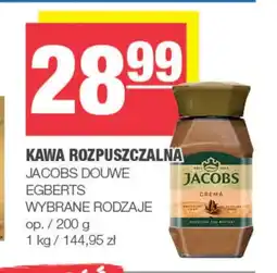 EuroSPAR Kawa rozpuszczalna Jacobs oferta
