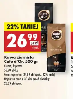 Biedronka Kawa ziarnista Espresso oferta