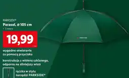Lidl Parasol Parkside oferta