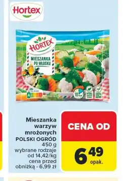 Carrefour Mieszanka warzywna Hortex oferta