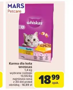 Carrefour Karma dla kota Whiskas oferta