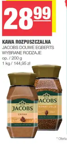 EuroSPAR Kawa rozpuszczalna Jacobs oferta