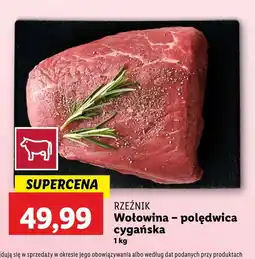 Lidl Wołowina Rzeźnik oferta