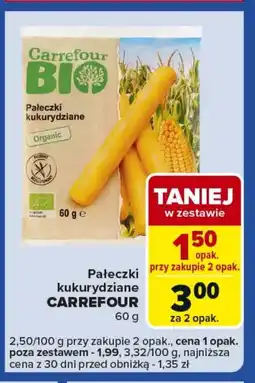 Carrefour Express Pałeczki kukurydziane Carrefour oferta