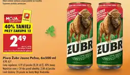 Biedronka Piwo Żubr oferta