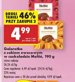 Biedronka Galaretka słodka Meltie oferta